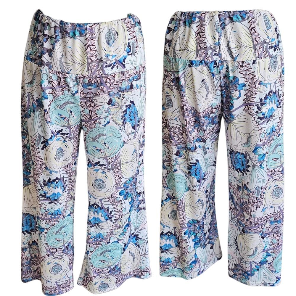 NWT Loveu.Dear Wide Leg Crop Pants - Size L